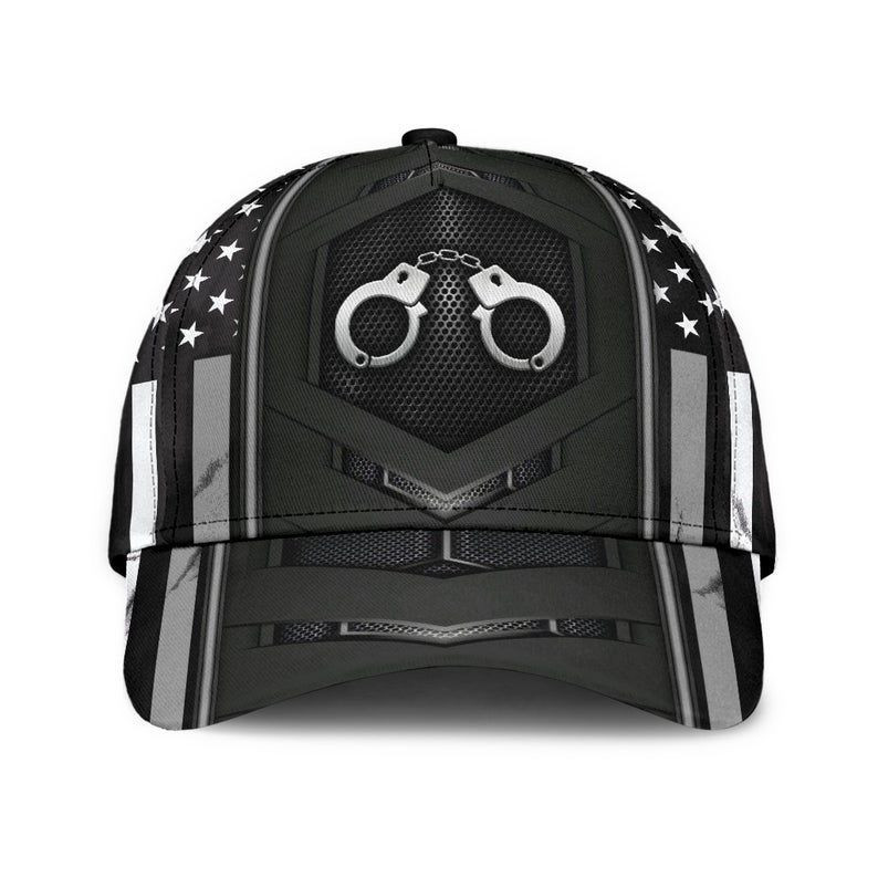 Prison Officer Correction Flag Carbon Hat Classic Cap Trucker Hats Custom Hats Gifts For Men & Women
