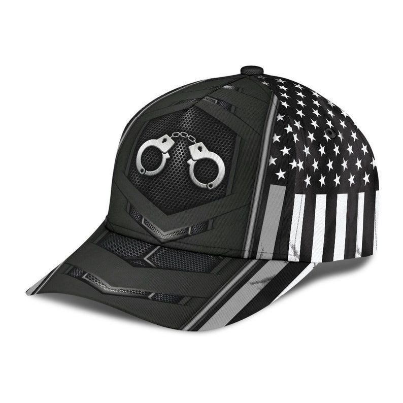 Prison Officer Correction Flag Carbon Hat Classic Cap Trucker Hats Custom Hats Gifts For Men & Women
