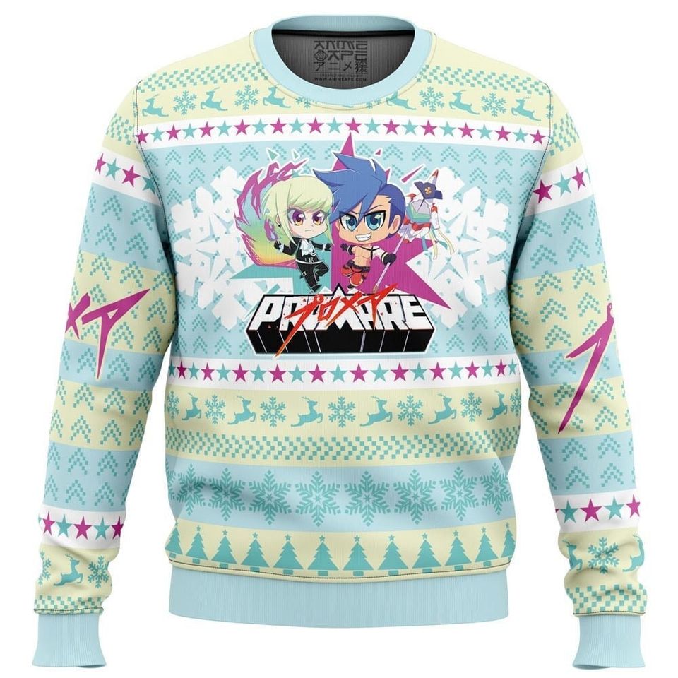 Promare Christmas Ugly Sweater