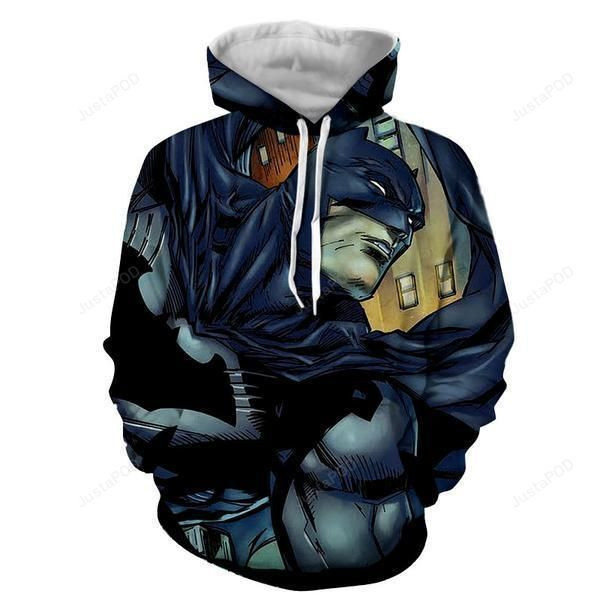 Pseudo Batman 3D All Over Print Hoodie, Zip Hoodie