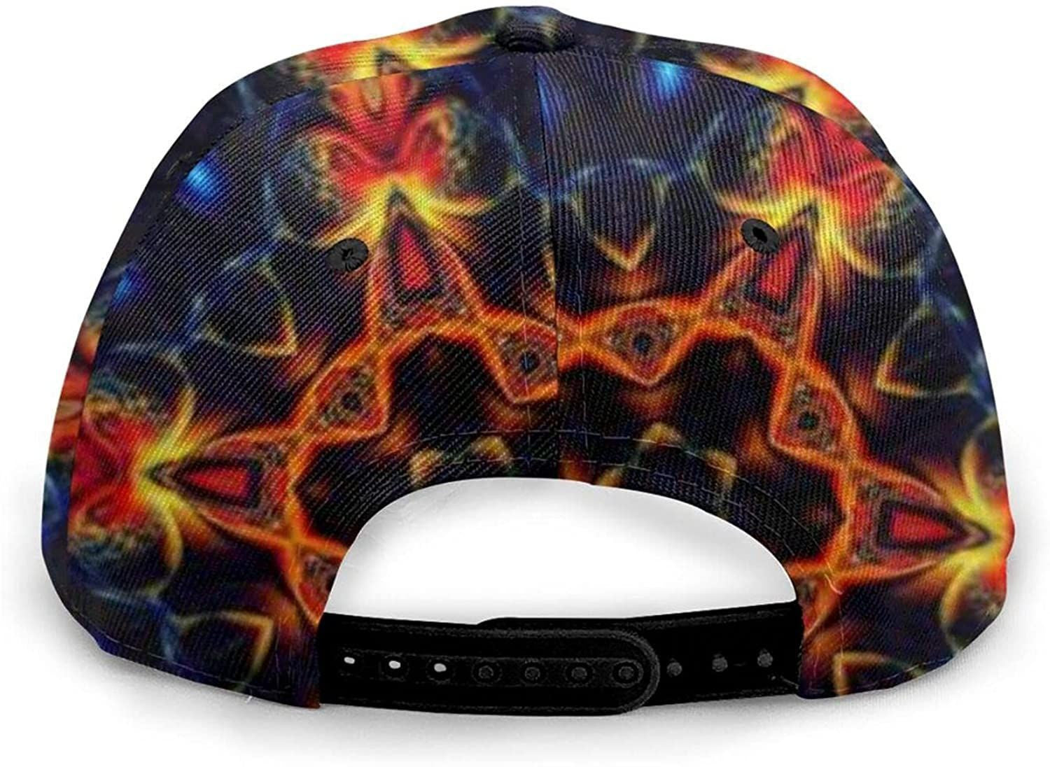 Psychedelic Abstract Trippy Kaleidoscope Adjustable Snapback Unisex 3D Printing Baseball Cap Trucker Hat Classic Cap Trucker Hats Custom Hats Gifts For Men & Women