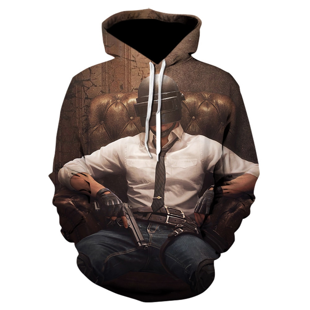 Pubg 3D All Over Print Hoodie, Zip Hoodie
