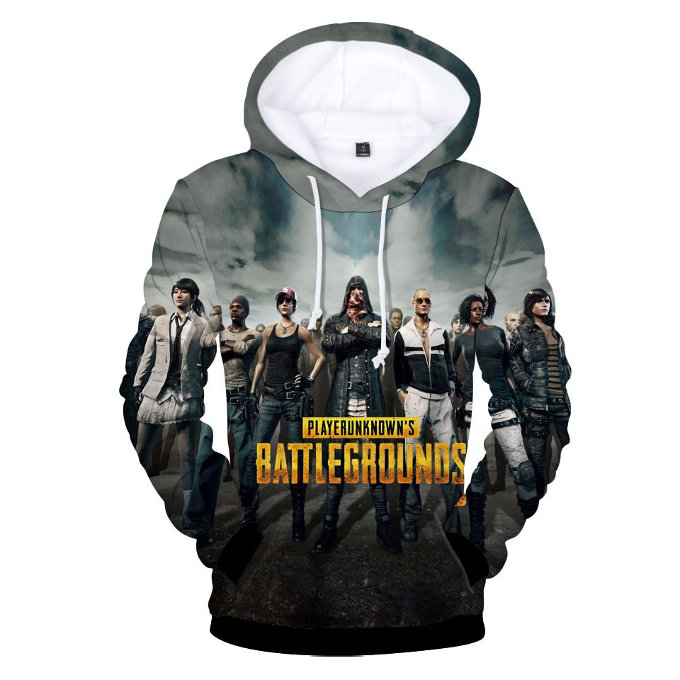 Pubg 3D All Over Print Hoodie, Zip Hoodie