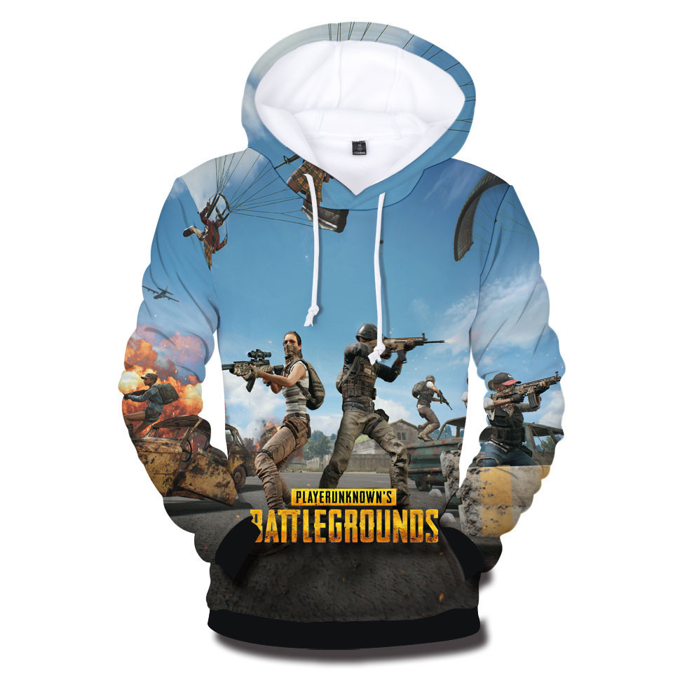 Pubg 3D All Over Print Hoodie, Zip Hoodie