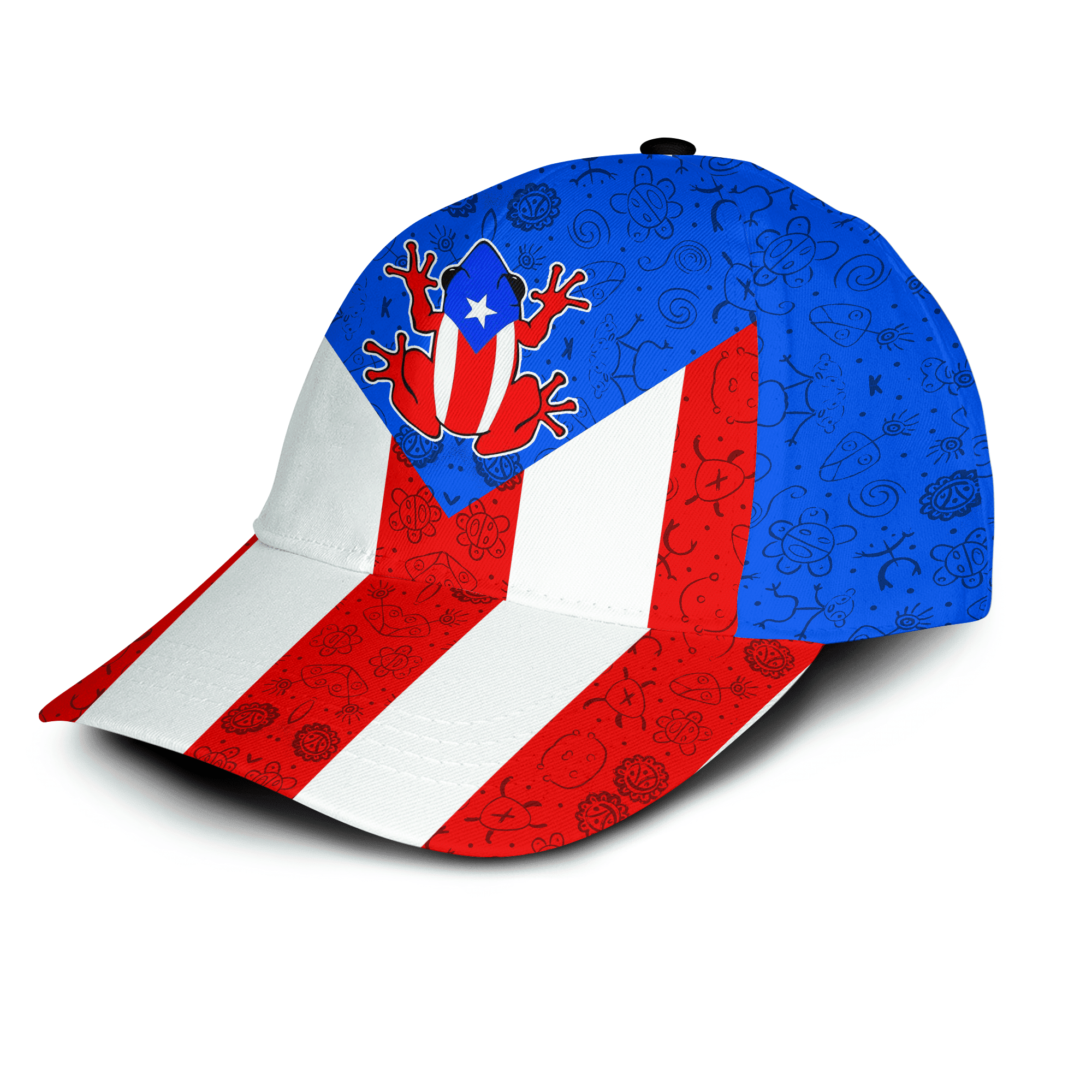 Puerto Rico Coqui Taino Hat Classic Cap Trucker Hats Custom Hats Gifts For Men & Women