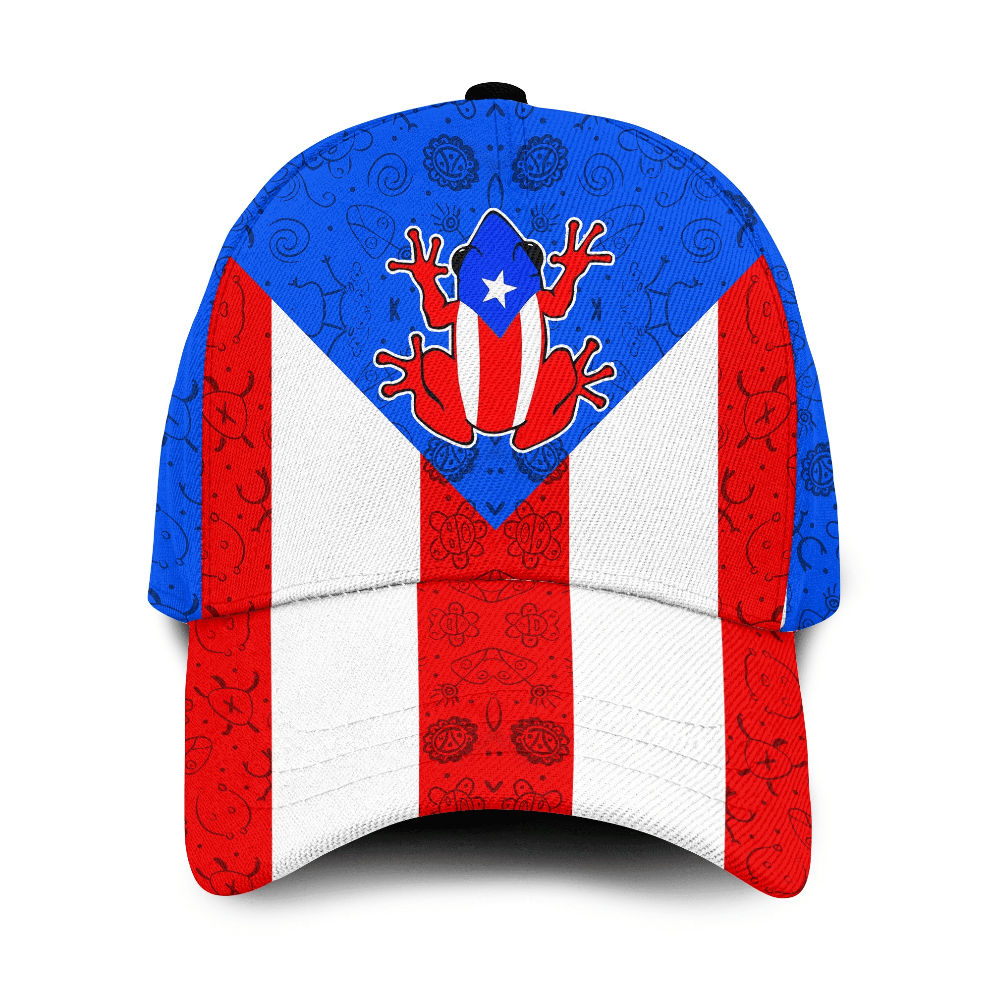 Puerto Rico Coqui Taino Hat Classic Cap Trucker Hats Custom Hats Gifts For Men & Women
