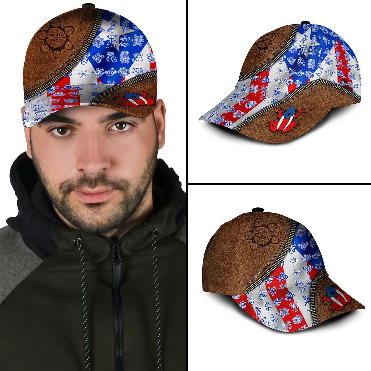 Puerto Rico Hat Classic Cap Trucker Hats Custom Hats Gifts For Men & Women