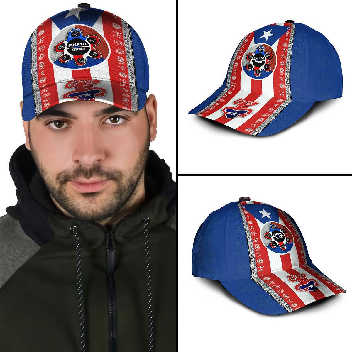 Puerto Rico Hat Classic Cap Trucker Hats Custom Hats Gifts For Men & Women