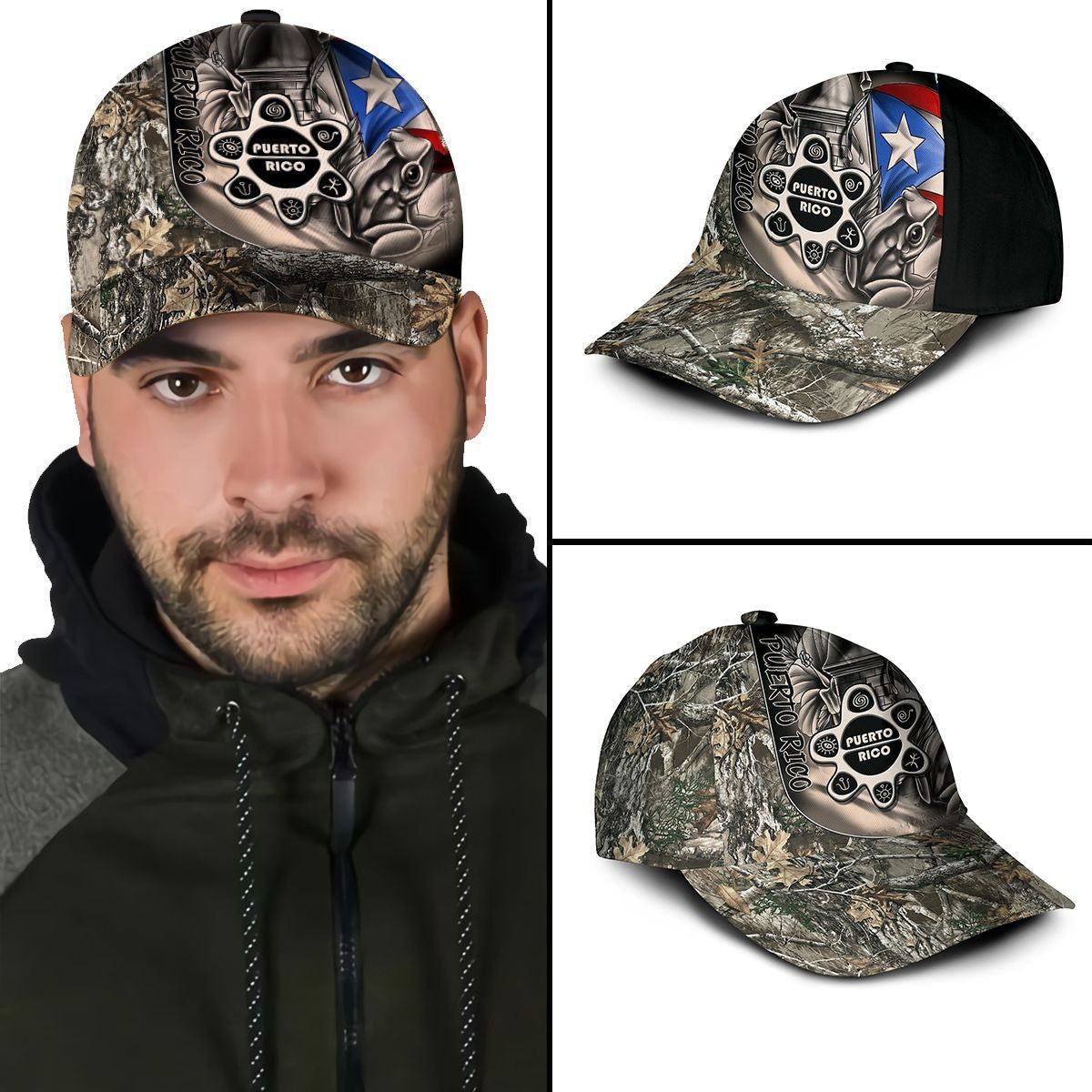 Puerto Rico Hat Classic Cap Trucker Hats Custom Hats Gifts For Men & Women