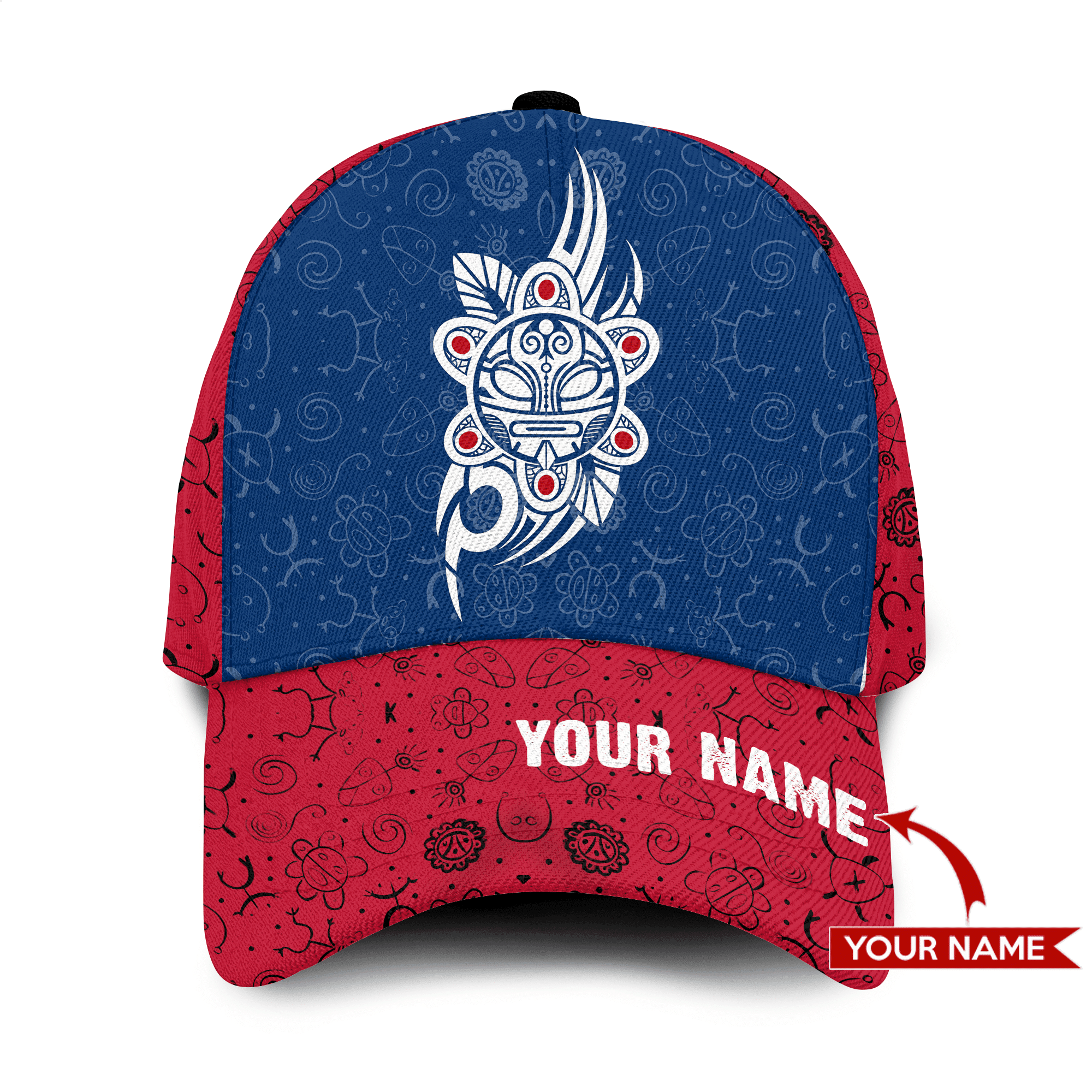 Puerto Rico Sol Taino Personalized Hat Classic Cap Trucker Hats Custom Hats Gifts For Men & Women