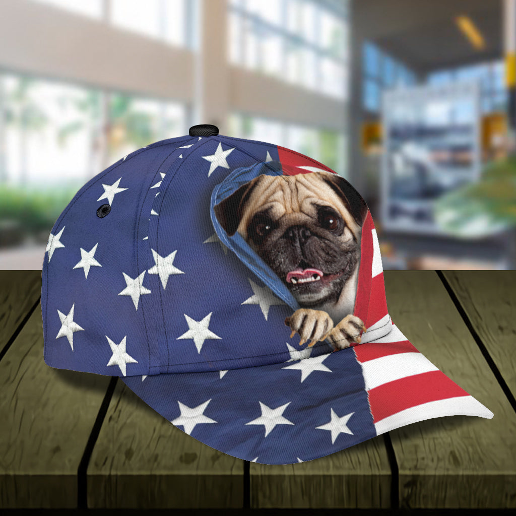Pug Classic Cap Trucker Hats Custom Hats Gifts For Men & Women