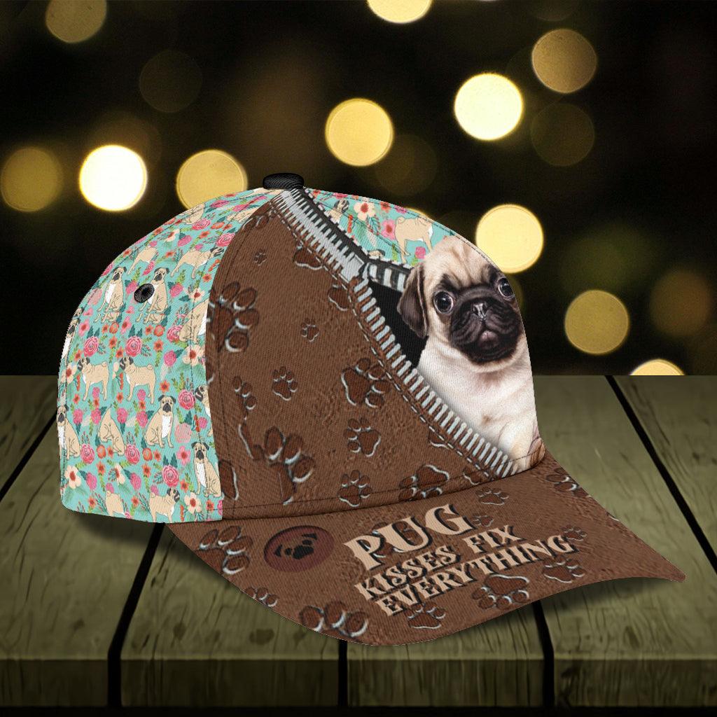Pug Classic Cap Trucker Hats Custom Hats Gifts For Men & Women
