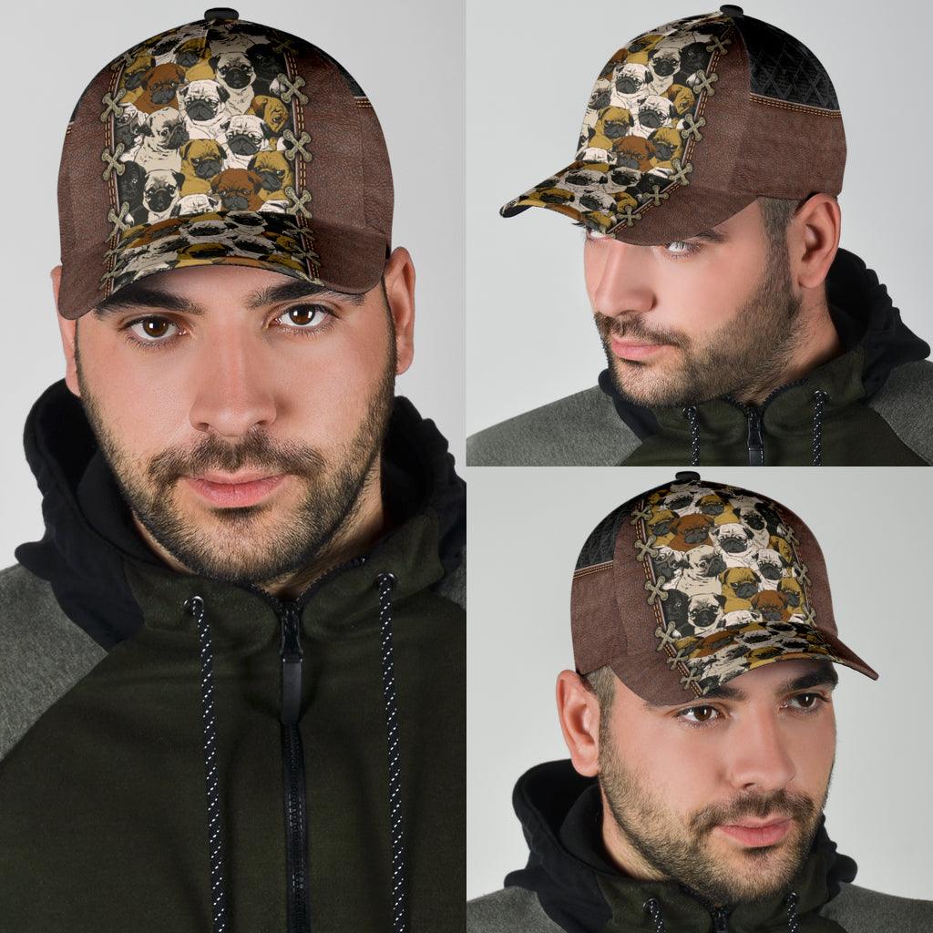 Pug Classic Cap Trucker Hats Custom Hats Gifts For Men & Women