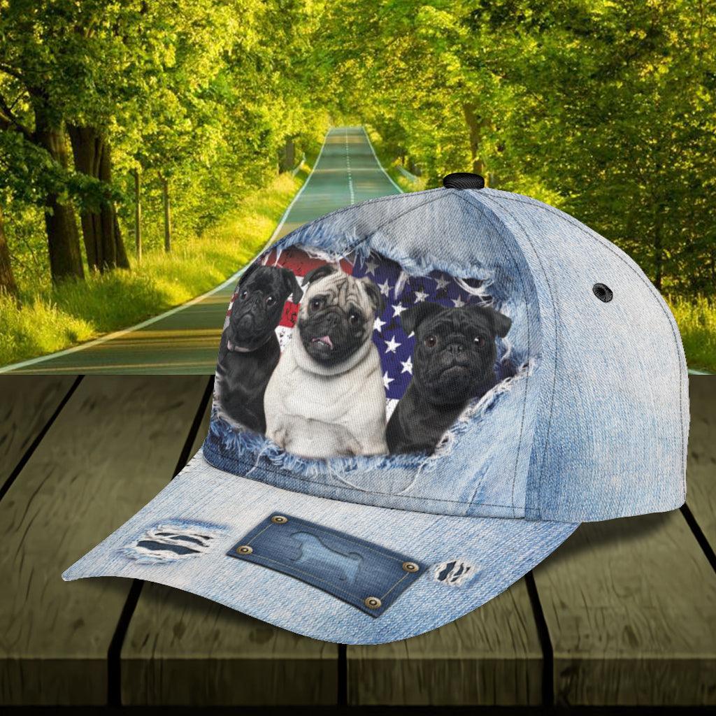 Pug Classic Cap Trucker Hats Custom Hats Gifts For Men & Women