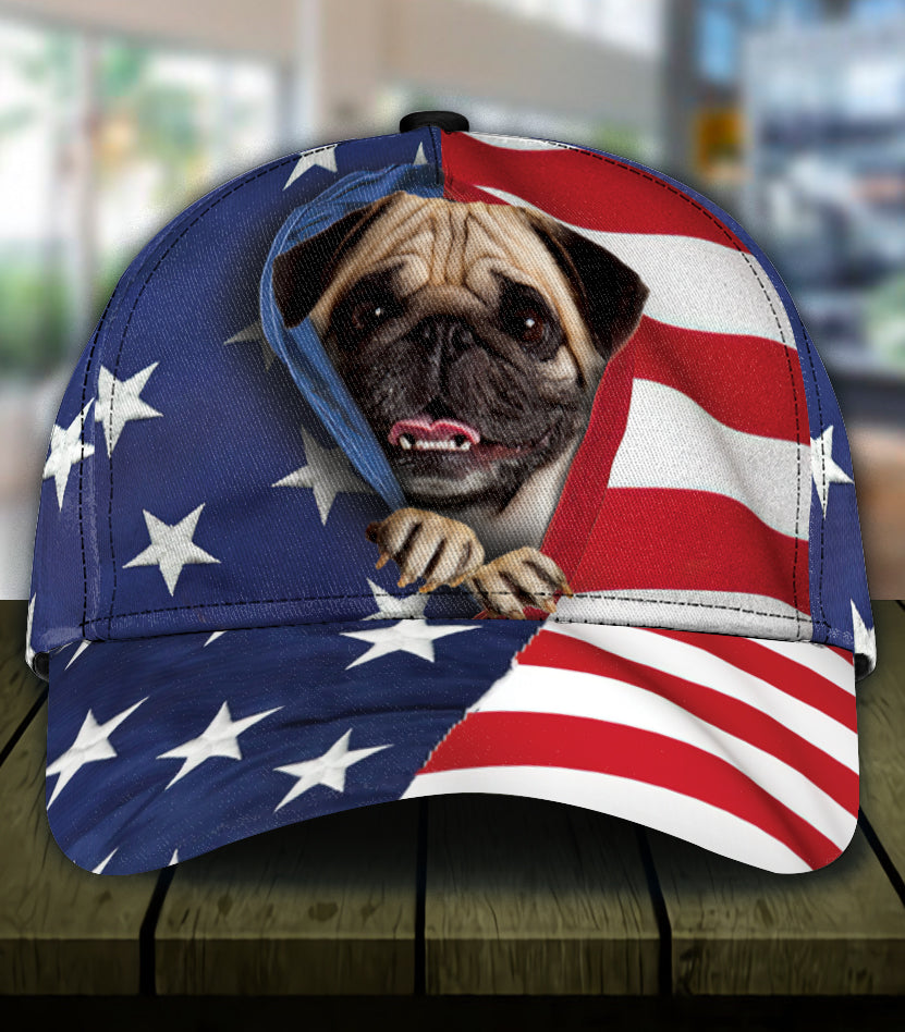 Pug Classic Cap Trucker Hats Custom Hats Gifts For Men & Women