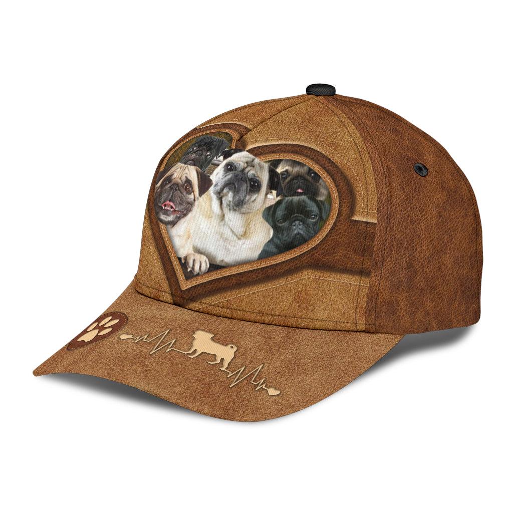 Pug Classic Cap Trucker Hats Custom Hats Gifts For Men & Women