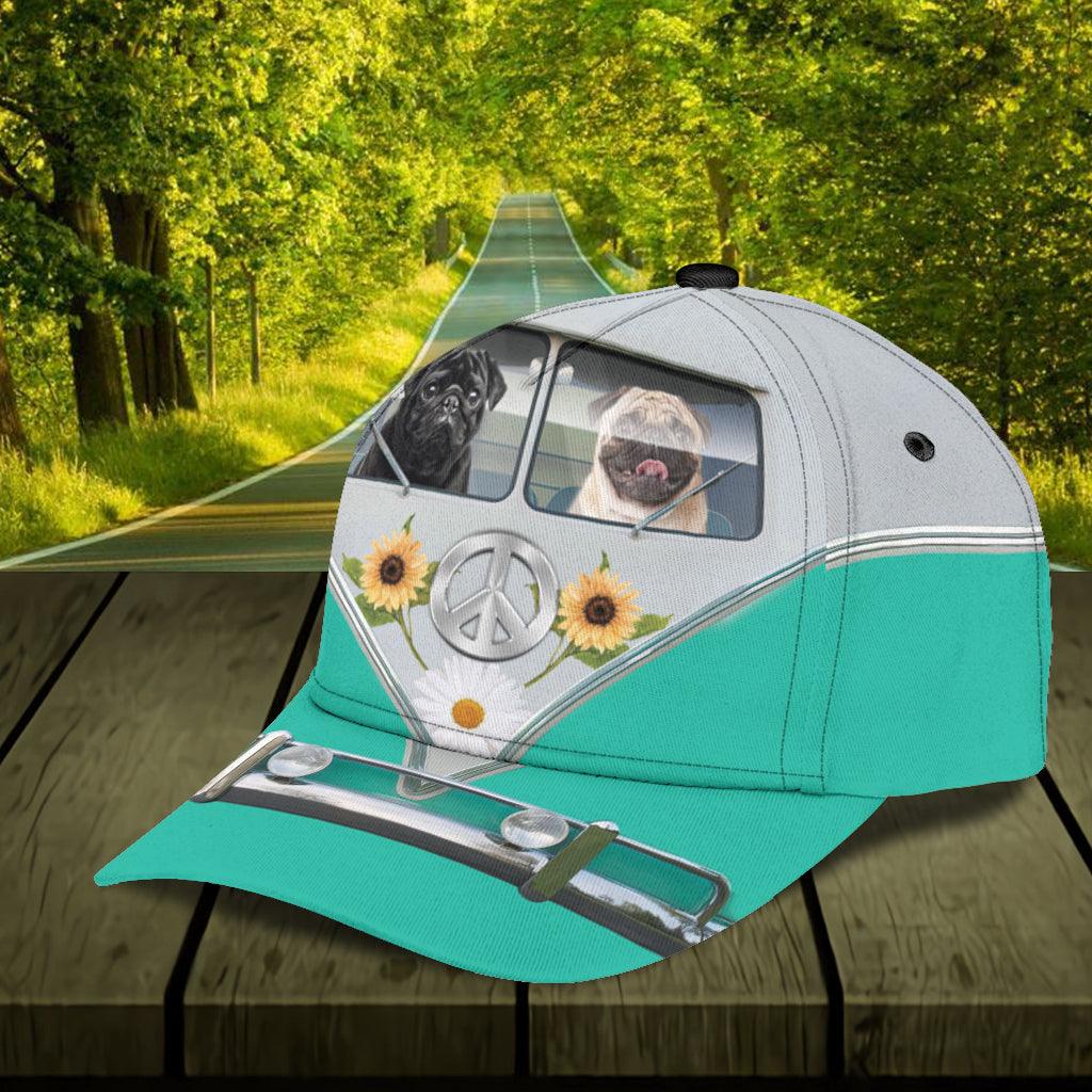 Pug Classic Cap Trucker Hats Custom Hats Gifts For Men & Women