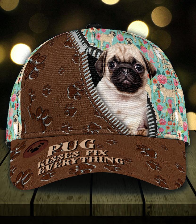 Pug Classic Cap Trucker Hats Custom Hats Gifts For Men & Women