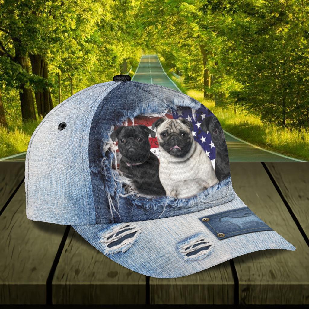 Pug Classic Cap Trucker Hats Custom Hats Gifts For Men & Women