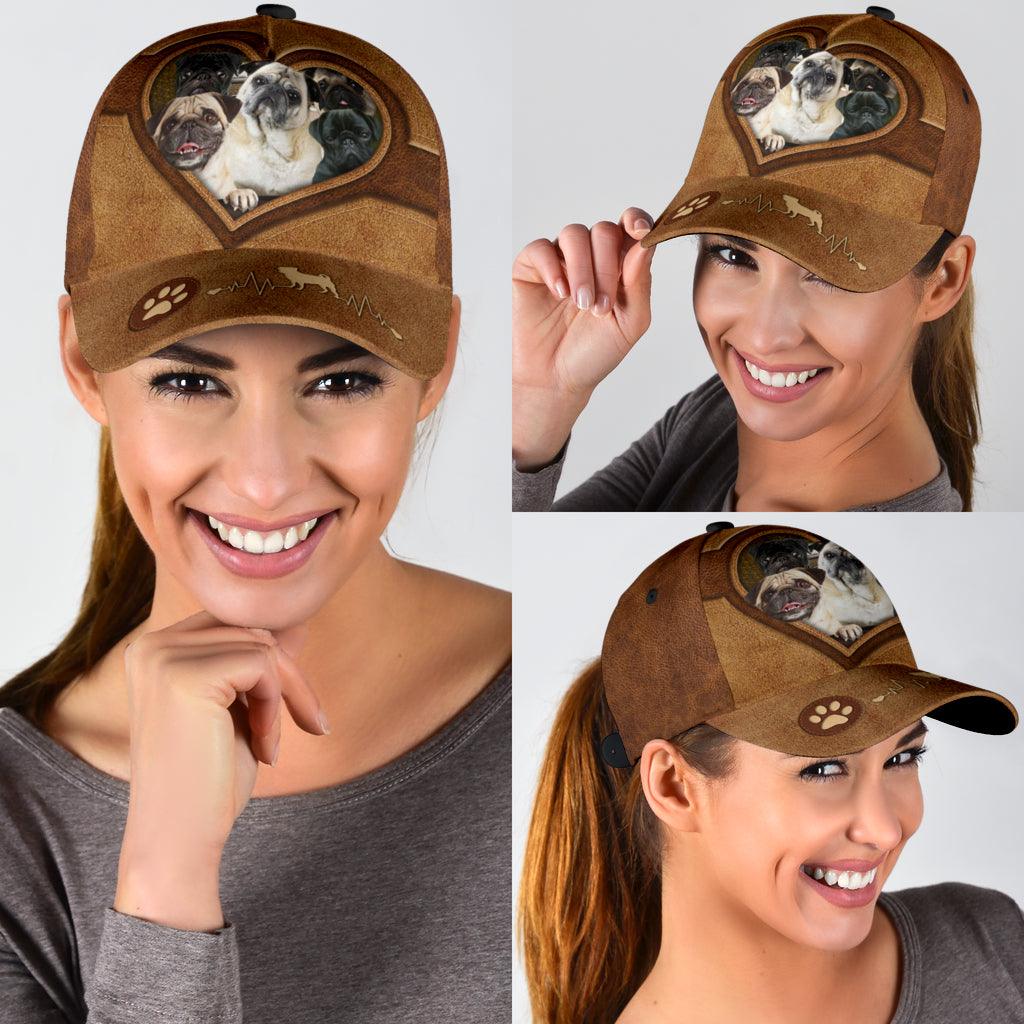 Pug Classic Cap Trucker Hats Custom Hats Gifts For Men & Women