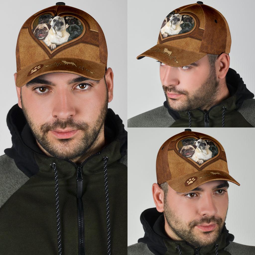 Pug Classic Cap Trucker Hats Custom Hats Gifts For Men & Women