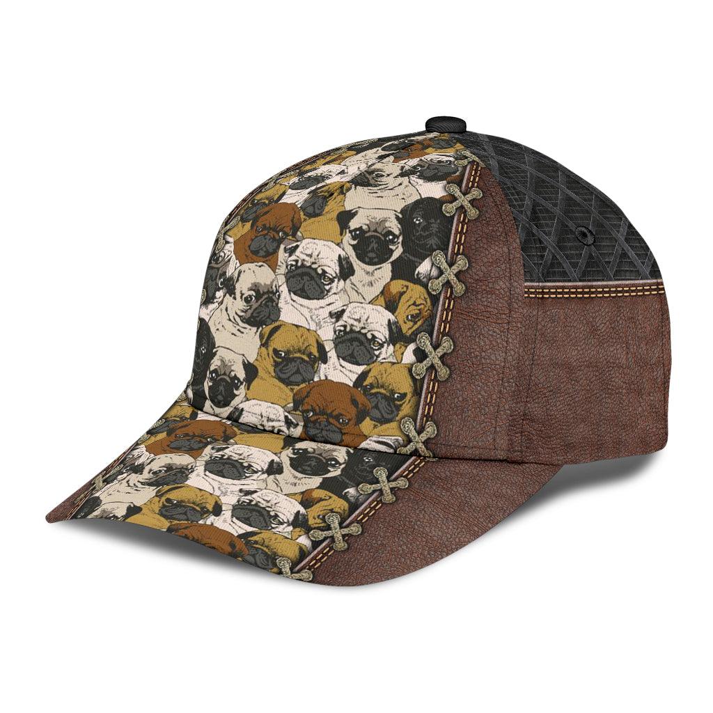 Pug Classic Cap Trucker Hats Custom Hats Gifts For Men & Women