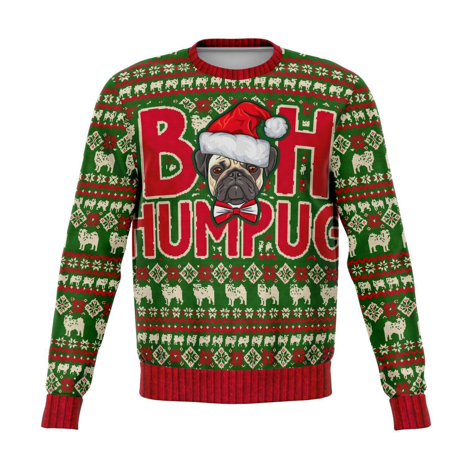 Pug Dogs Xmas Life Ugly Christmas Sweater Adult 3D Funny Matching for family