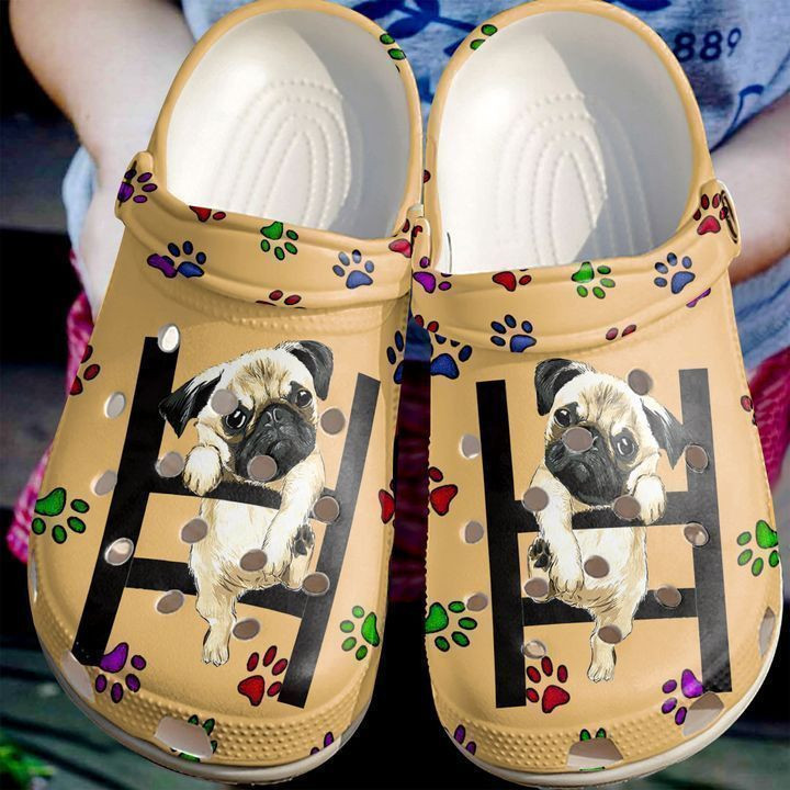Pug Mom Classic Clogs Shoes