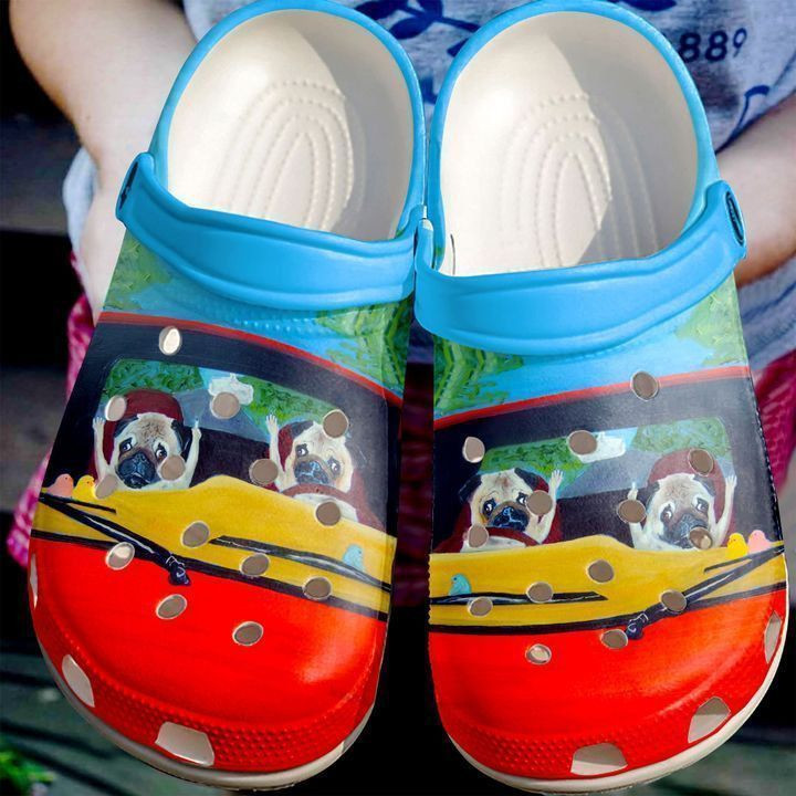Pug Road Rage Rubber clog Shoes Comfy Footwear