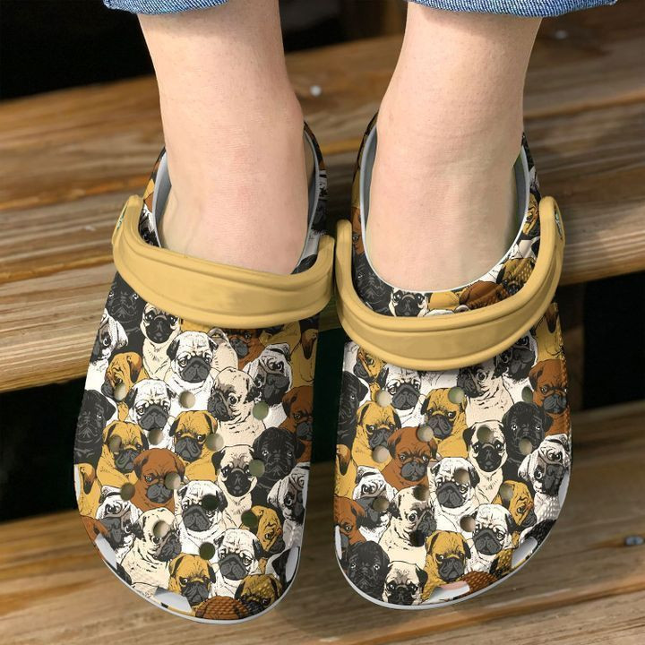 Pug Shades Of Classic Clogs Shoes