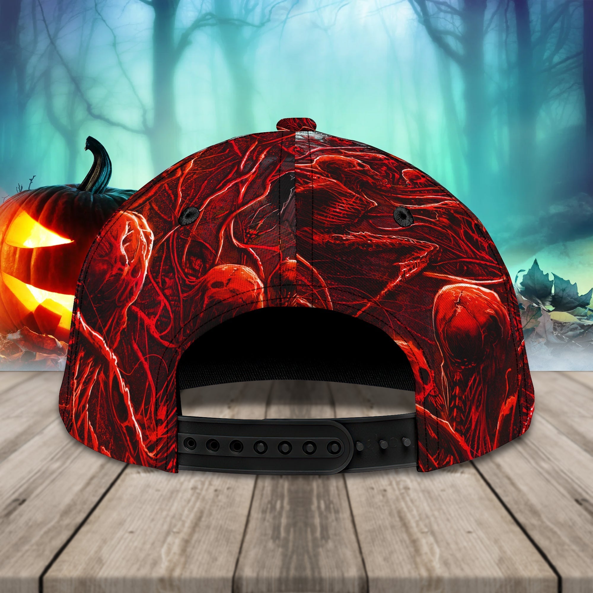 Pumpkin Halloween Hats Unisex Customizable Sayings Golf Hat 3d, Cap with Adjustable Hat for Mens Womens Trucker Hats Custom Hats Gifts For Men & Women