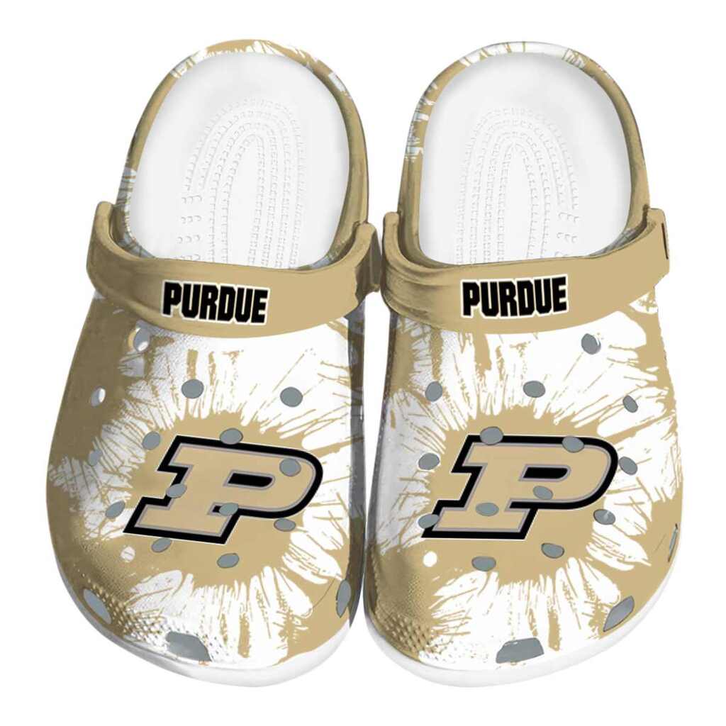 Purdue Boilermakers Splatter Graphics ClogTVC1801718