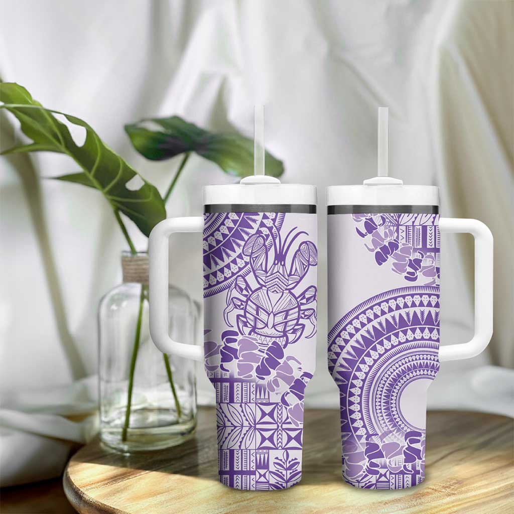 Purple Niue Language Week The Rock Coconut Crab Siapo Custom Stanley Cup 40 oz 30 oz Tumbler With HandleTVC2301349 - Image 9