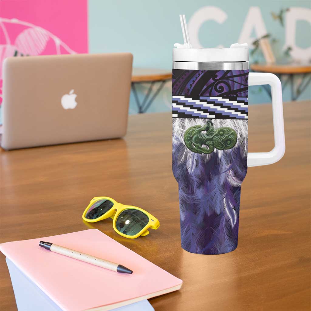 Purple Traditional Cloak Aotearoa Custom Stanley Cup 40 oz 30 oz Tumbler With HandleTVC2301276 - Image 5