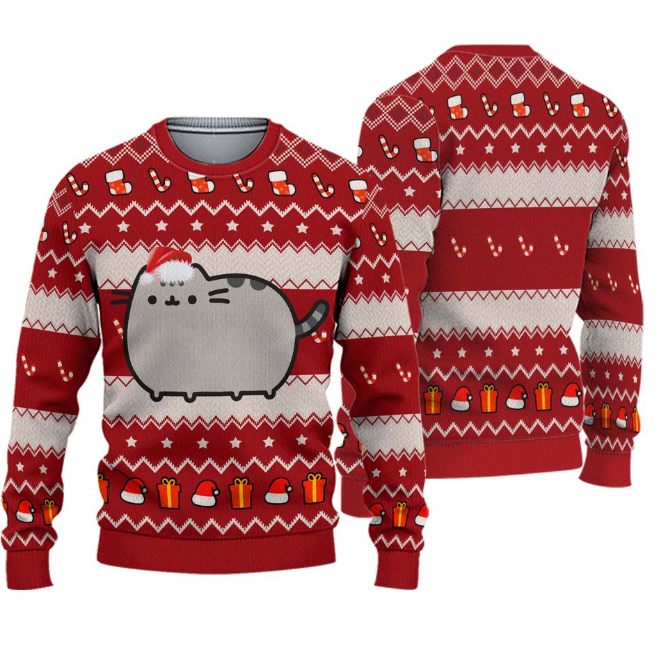 Pusheen Ugly Christmas Sweater