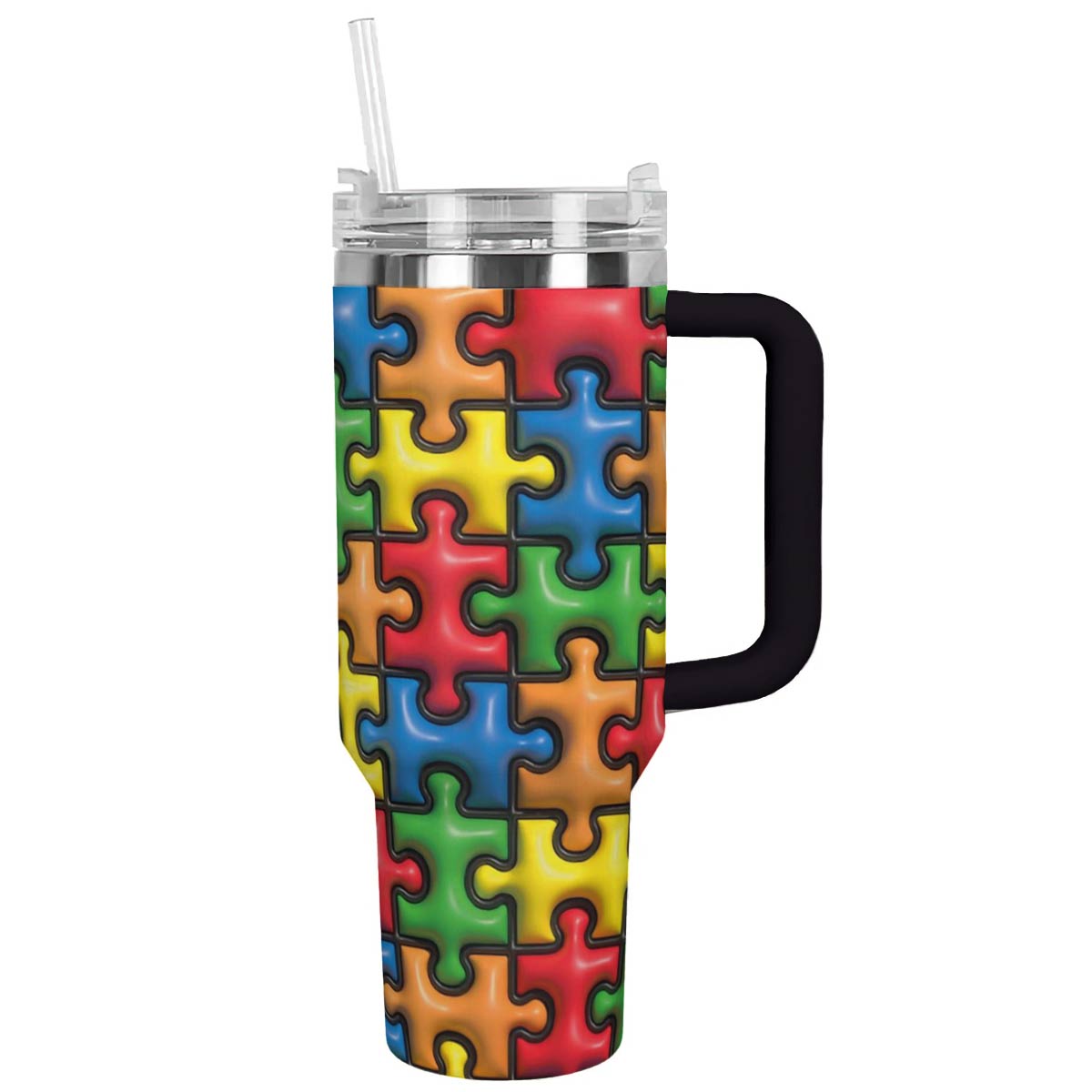 Puzzle Lovely Custom Stanley Cup 40 oz 30 oz Tumbler With HandleTVC2301789
