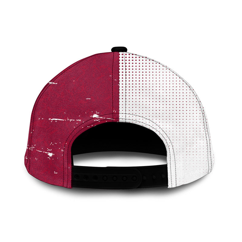 Qatar Football WC 2022 Classic Cap The Maroon Flag Style LT9 Trucker Hats Custom Hats Gifts For Men & Women