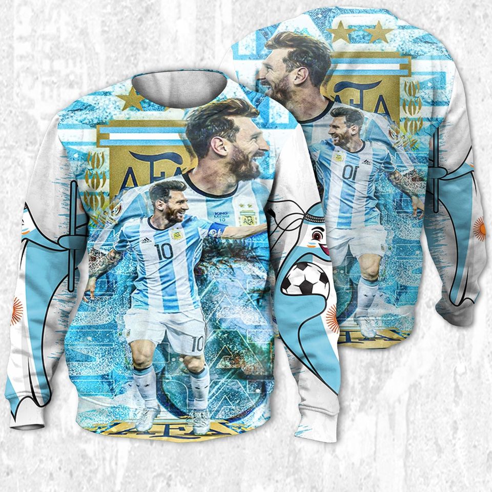 Qatar WC Goat Messi Sweatshirt