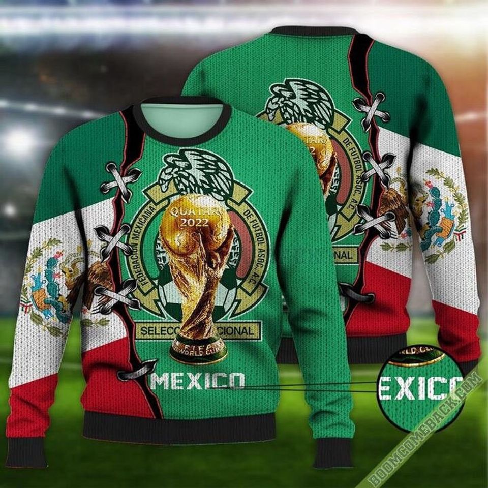 Qatar World Cup 2022 Mexico National Soccer Team Ugly Sweater
