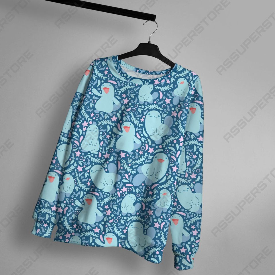 Quagsire Sweatshirt Quagsire Ground Anime Shirt Shirt Gift