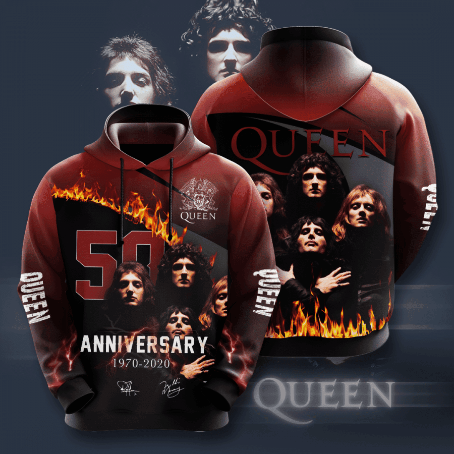 Queen 3D All Over Print Hoodie, Zip Hoodie
