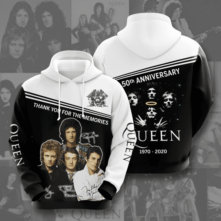 Queen 3D All Over Print Hoodie, Zip Hoodie