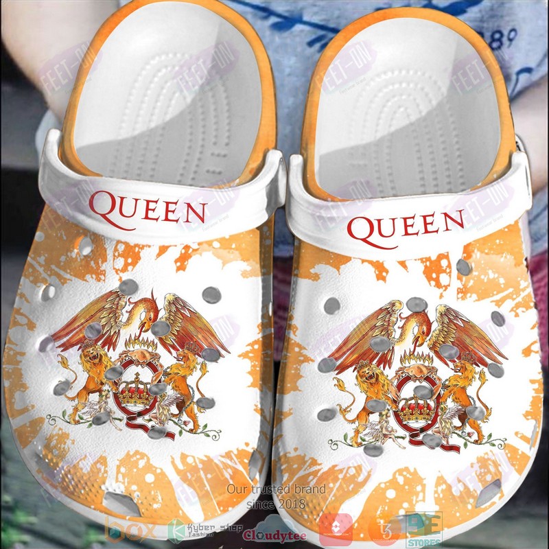 Queen Band Music Crocs Crocband Clogs Shoes Comfortable For Men Women and Kids