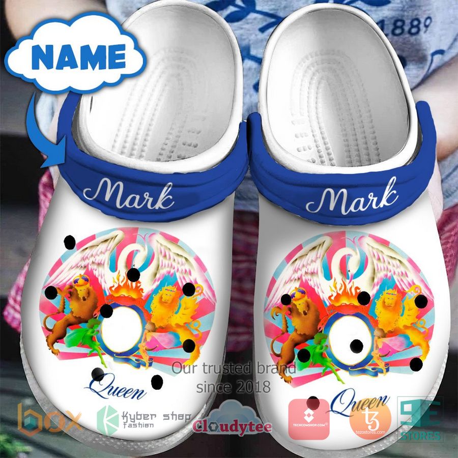Queen Band Music Crocs Crocband Clogs Shoes Comfortable For Men Women and Kids