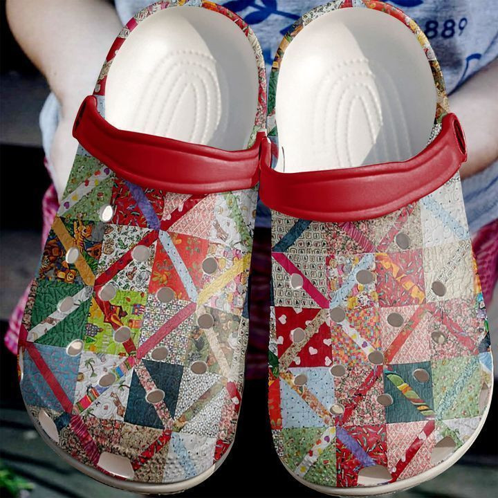 Quilting Vintage Classic Clogs Shoes