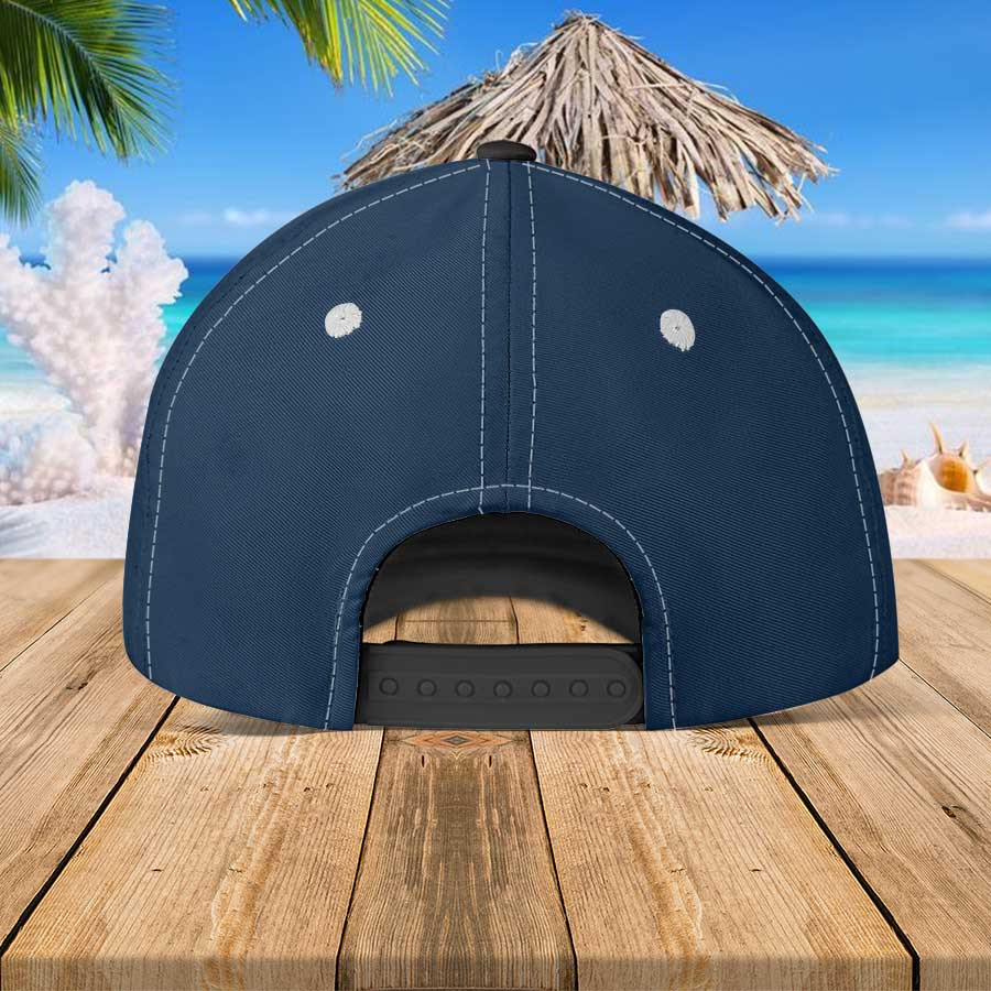 Rabbit Blue Hibiscus Flowers Hawaiian Summer Hats, Rabbit Beach 3D Baseball Cap Trucker Hats Custom Hats Gifts For Men & Women