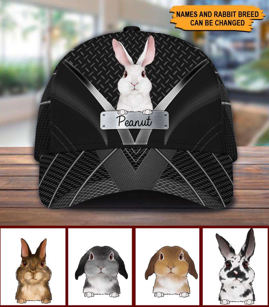 Rabbit Personalized Classic Cap Trucker Hats Custom Hats Gifts For Men & Women