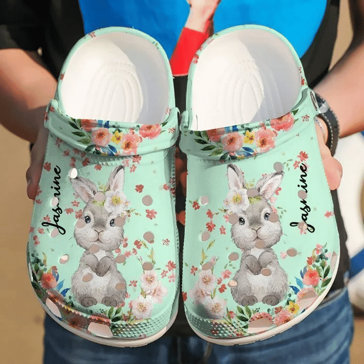 Rabbit Personalized Lovely Classic Clogs Shoes