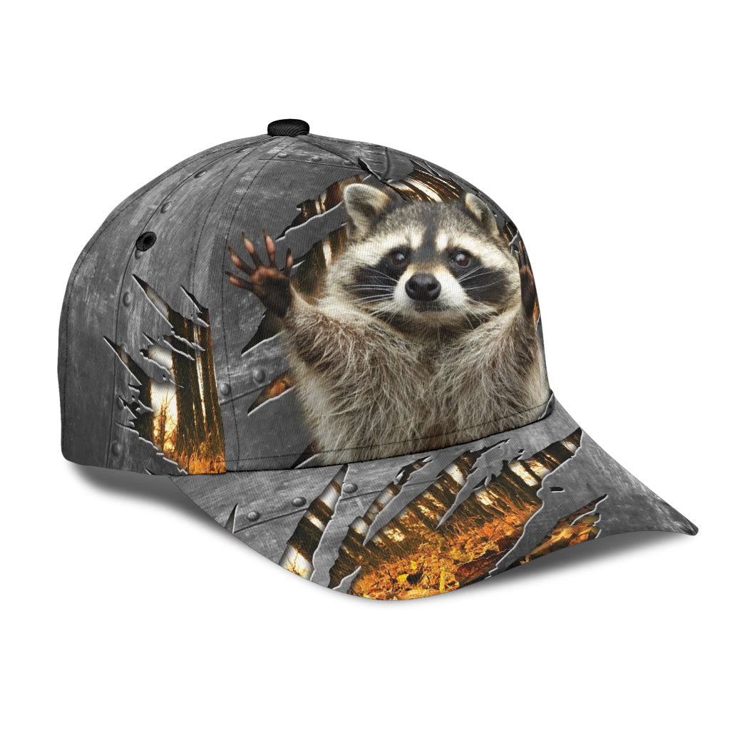 Raccoon Classic Cap Trucker Hats Custom Hats Gifts For Men & Women