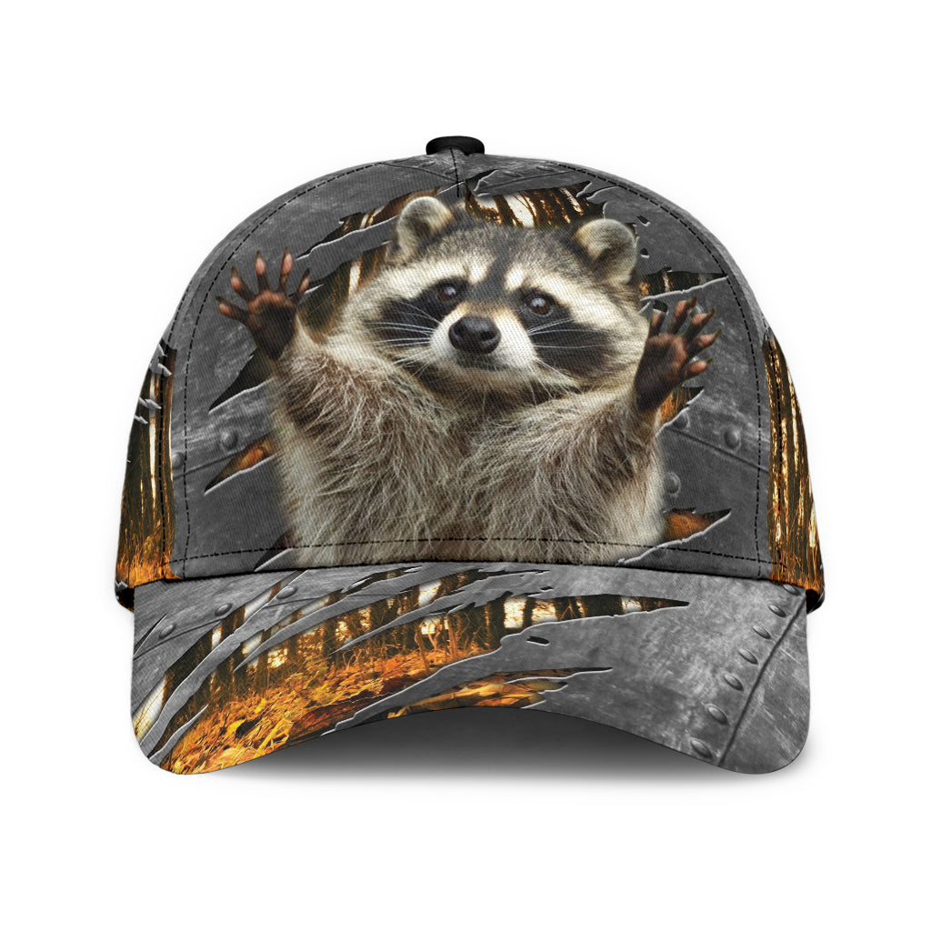 Raccoon Classic Cap Trucker Hats Custom Hats Gifts For Men & Women